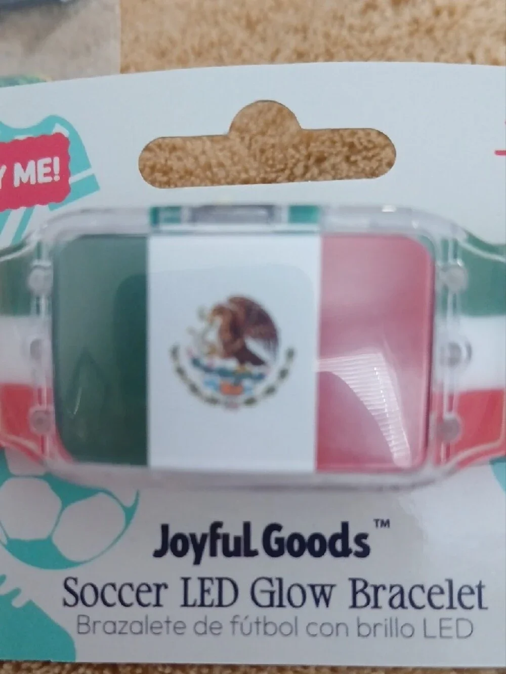 NWT Collector Mexico 2026 Pin, Key Chain ,Led Glow Bracelet.